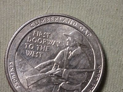 2016 Cumberland Gap National Historical Park Kentucky America the Beautiful Quarter Coin
