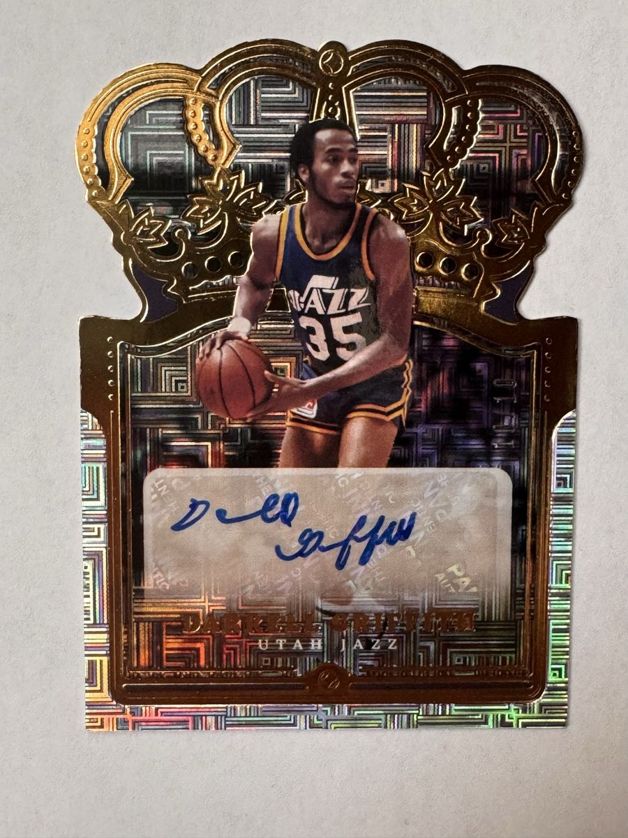 Darrell Griffith 2021-22 Panini Crown Royale Autograph Card Utah Jazz Basketball NBA No. CA-DGF