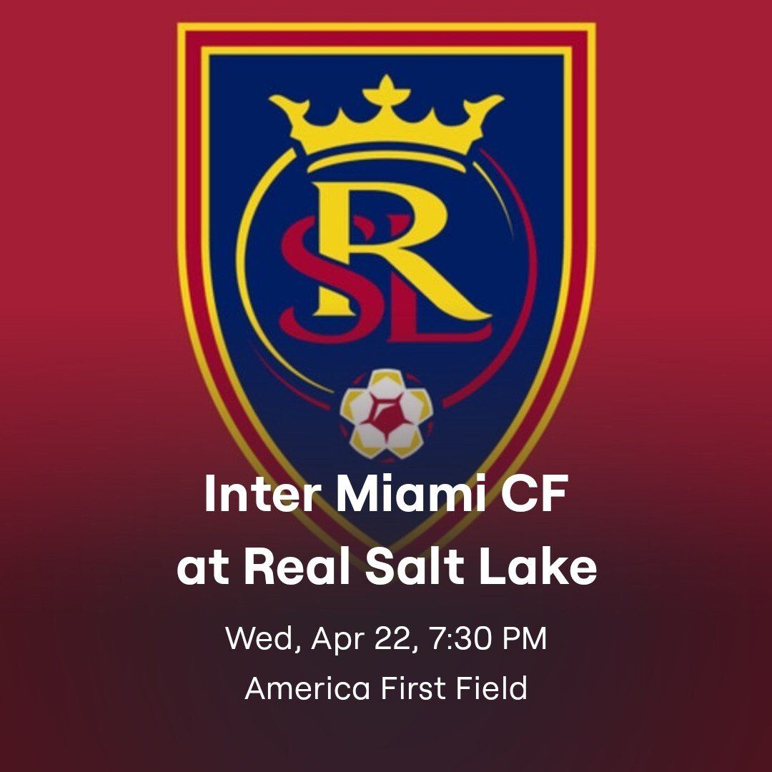 tickets Inter Miami vs real salt lake