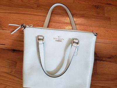 Kate Spade On Purpose Large Swingpack Crossbody light blue purse