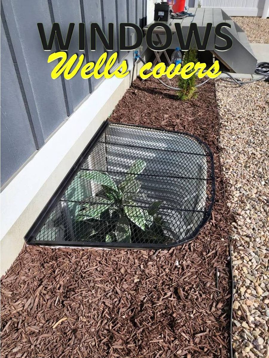 Window well covers