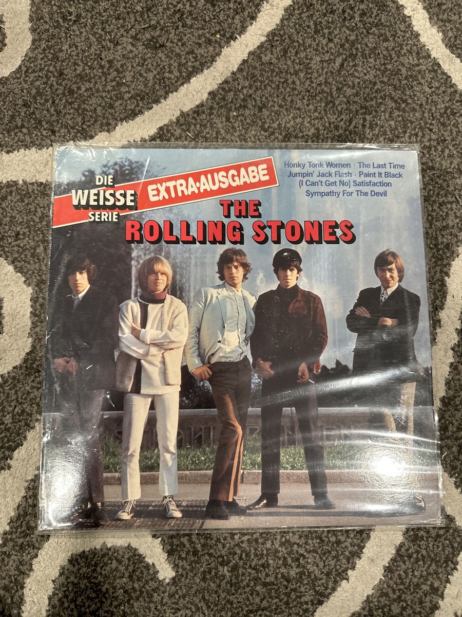 Rolling Stones Hits Vinyl
