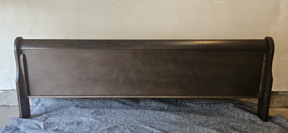 Dark Wood King Size Frame - Used Furniture