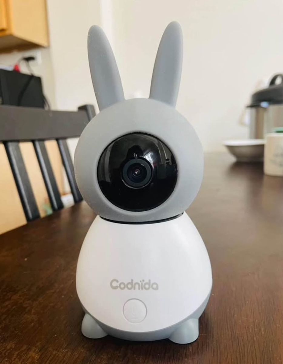 Codnida WiFi Baby Monitor Camera with Cute Bunny Ears Design