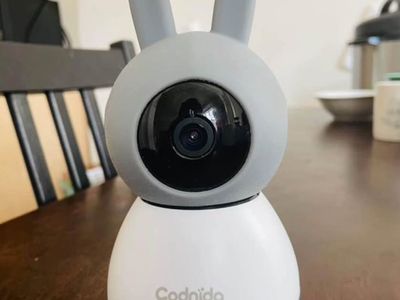 Codnida WiFi Baby Monitor Camera with Cute Bunny Ears Design