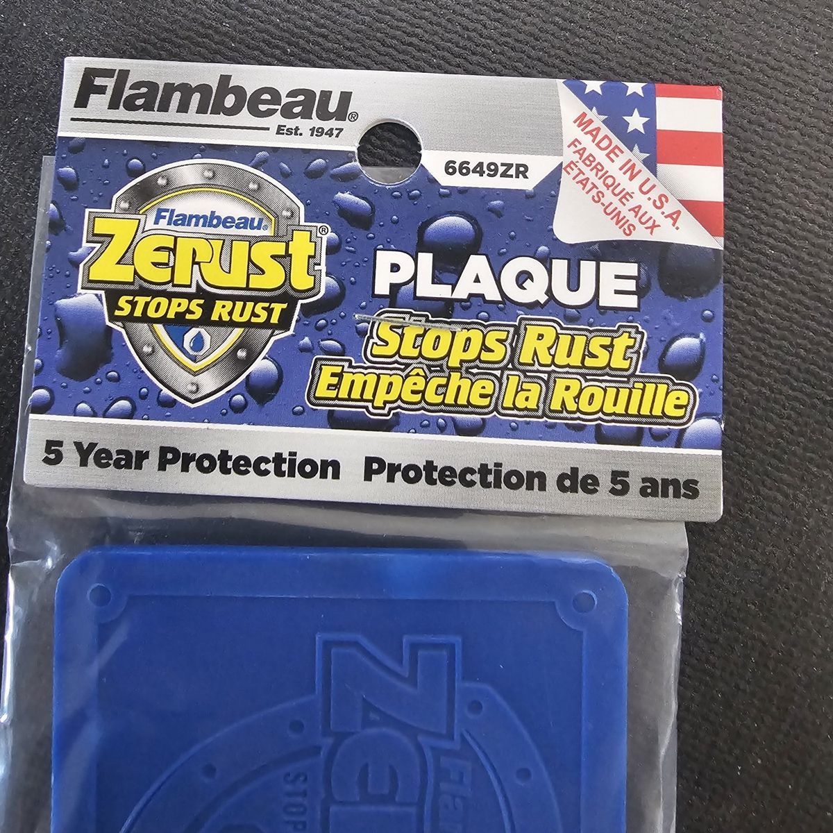 flambeau zerust plaques fishing tackle