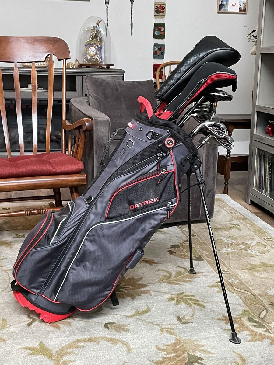 Left-Hand Adam's Idea Clubs Set with new Golf Bag