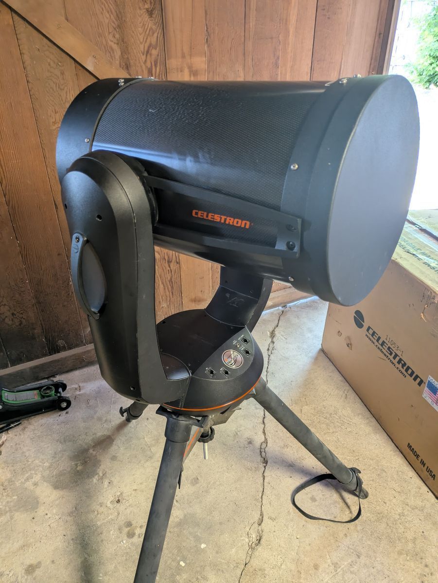 (electric mount not working) Celestron NexStar 11" GPS Schmidt-Cassegrain Telescope, Mount, and Accessories