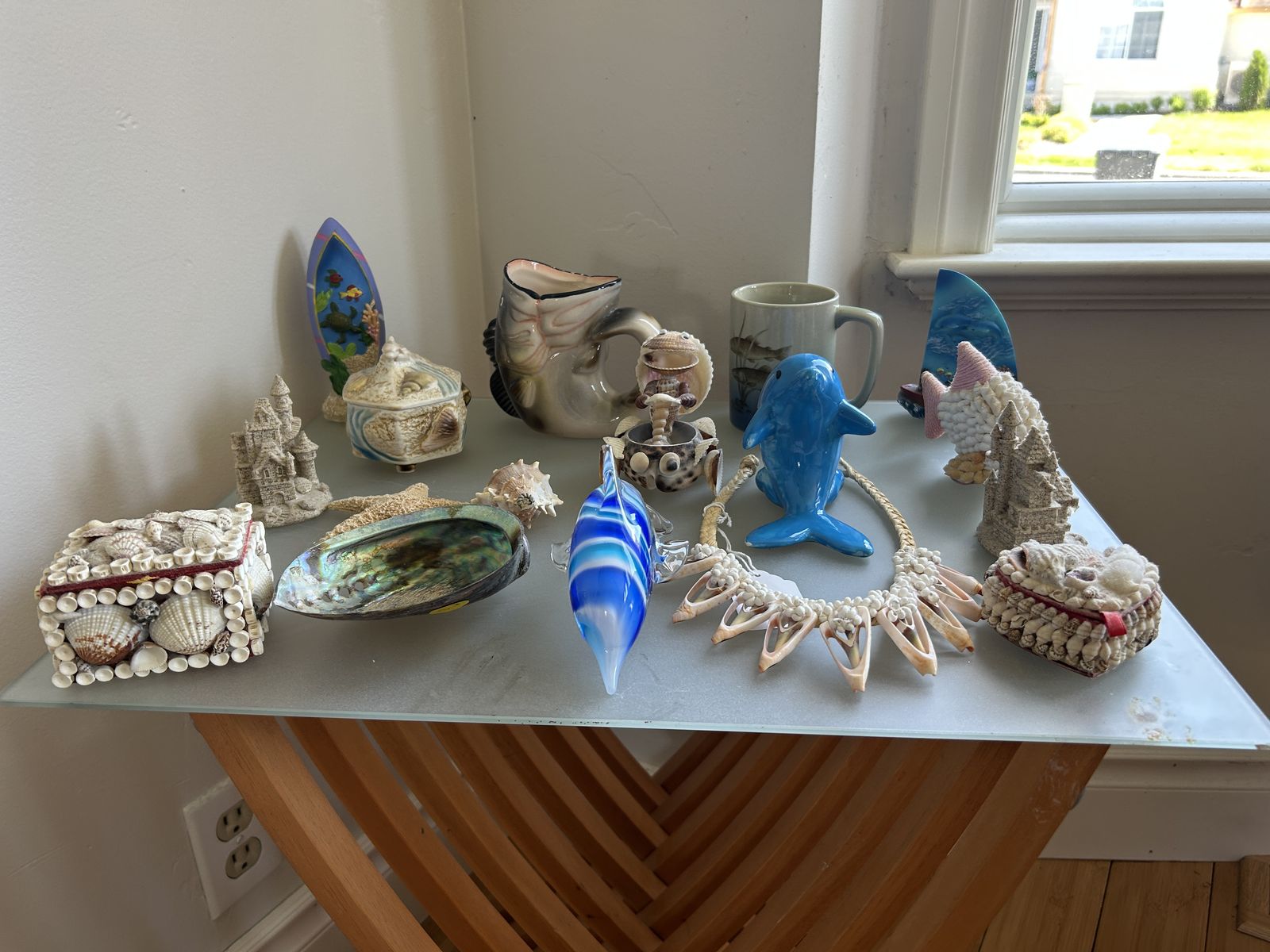Beach & Ocean Themed Décor – Shells, Dolphins, Fish, Trinket Boxes & More