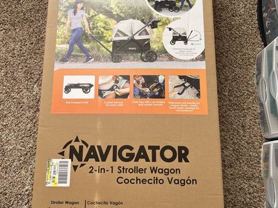NEW: Baby Trends Navigator 2-in-1 Stroller Wagon