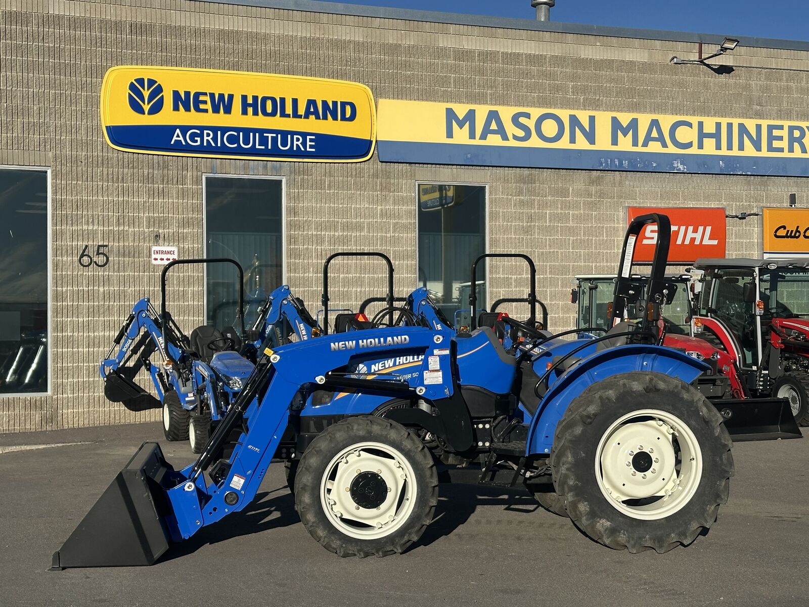 New Holland Workmaster 50 Tractor with Loader & Bucket