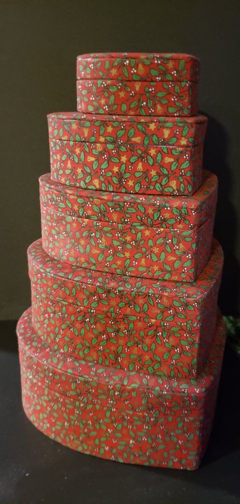 5-Set Heart Nesting Boxes