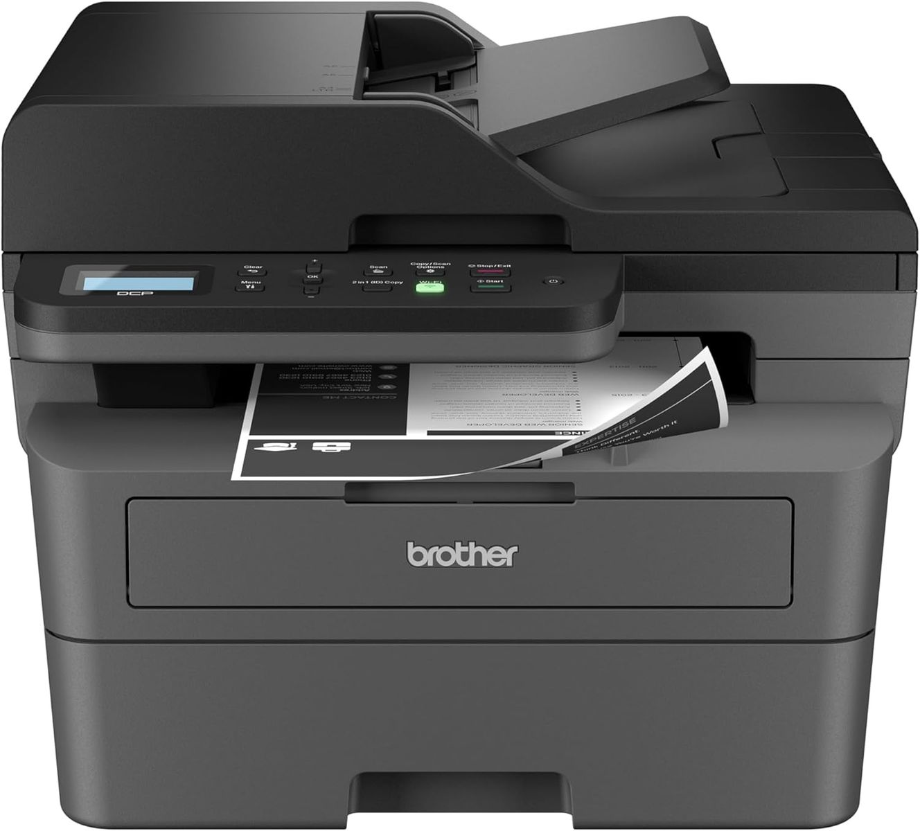 RENEWED Brother DCP-L2640DW Wireless Monochrome MFP