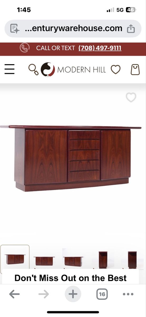 Skovby Rosewood Dining Set