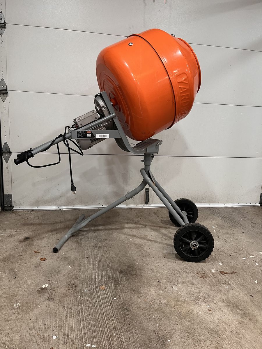 Cement Mixer 5 Cubit Feet Yard Max NEW