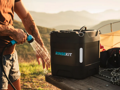 Brand new RinseKit Pro Portable Shower.
