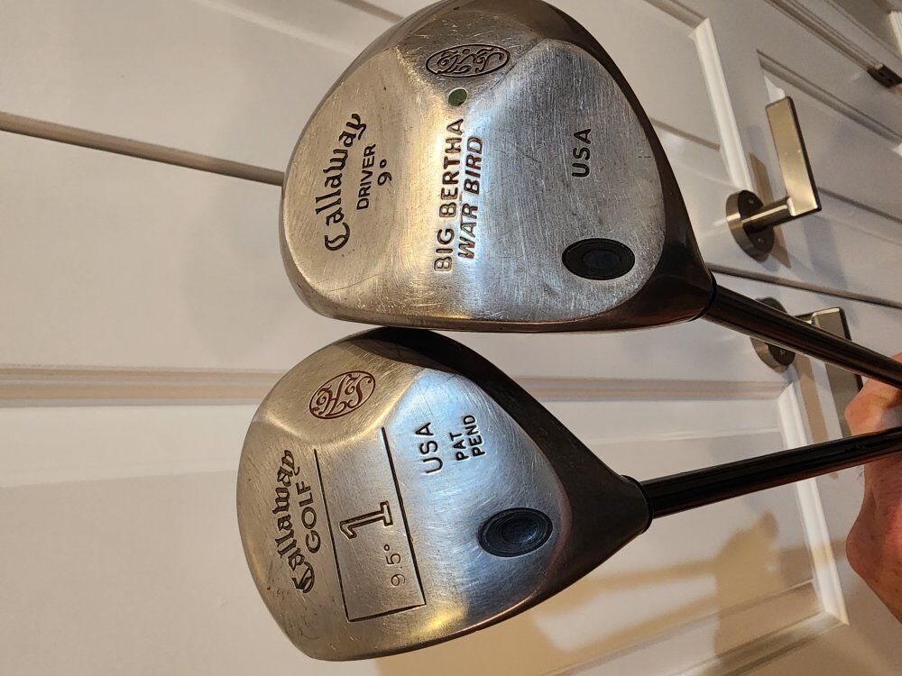 Callaway Big Bertha drivers (left)