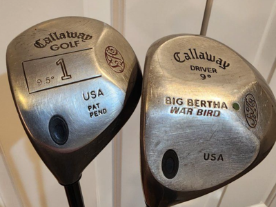 Callaway Big Bertha drivers (left)