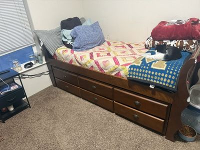Twin Bed With Pullout Second Twin Bed