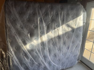 New King Size Mattress in Plastic - Ready for Your Bedroom