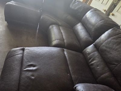 Brown Sectional Couch for