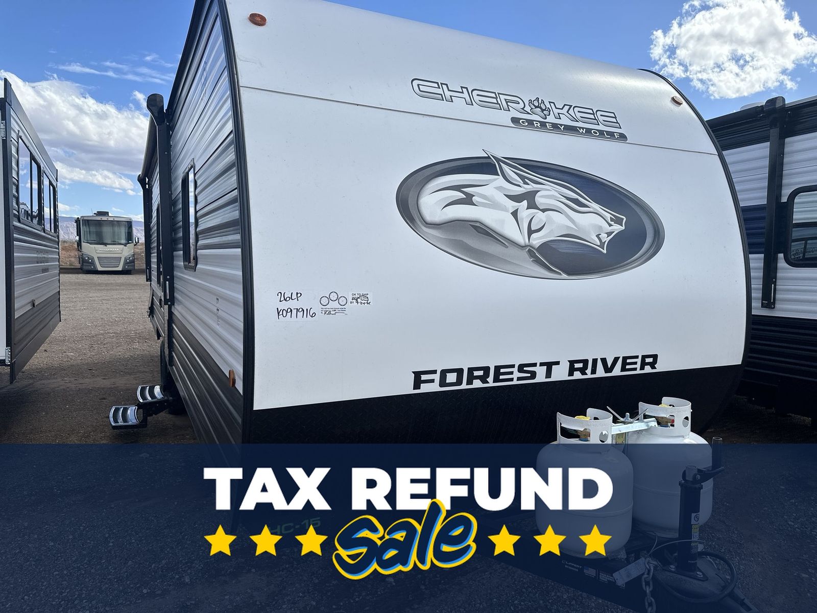 2026 Forest River RV Cherokee Grey Wolf 26LP