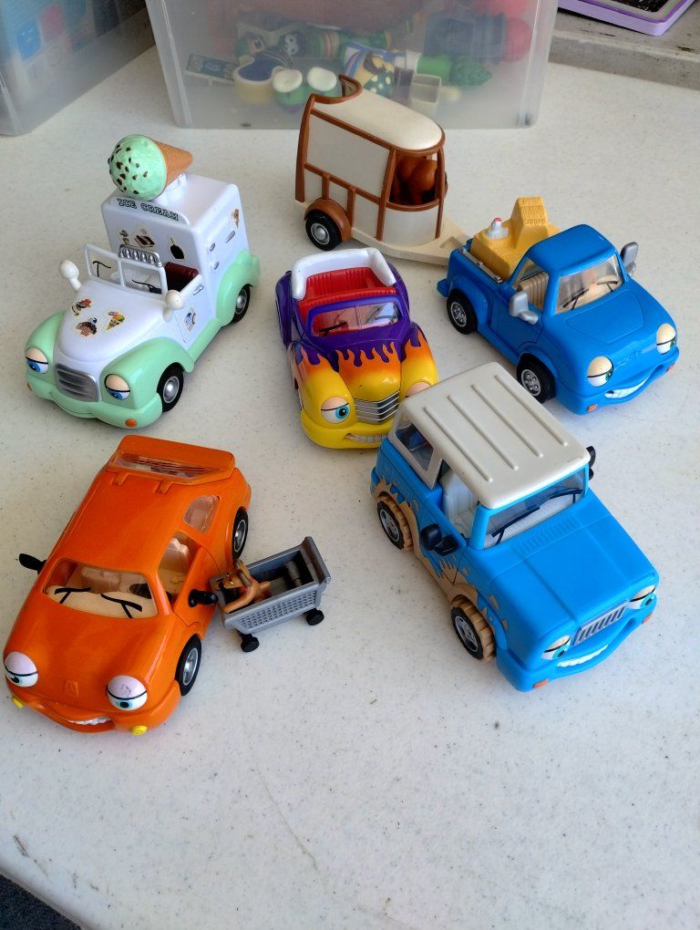 Fun Toy Cars & Trucks – 6 Piece Lot