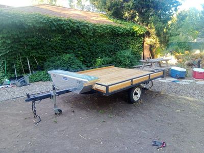 single axle utility trailer