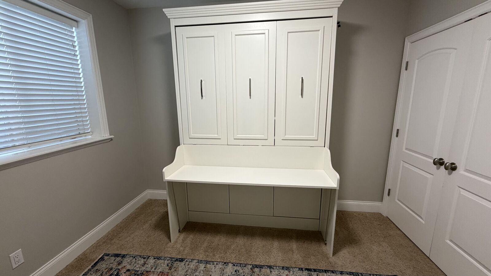 Murphy Queen Bed with Desk