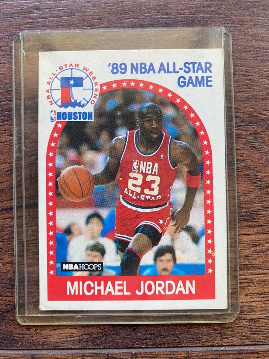 Michesl Jordan '89 NBA All STAR CARD