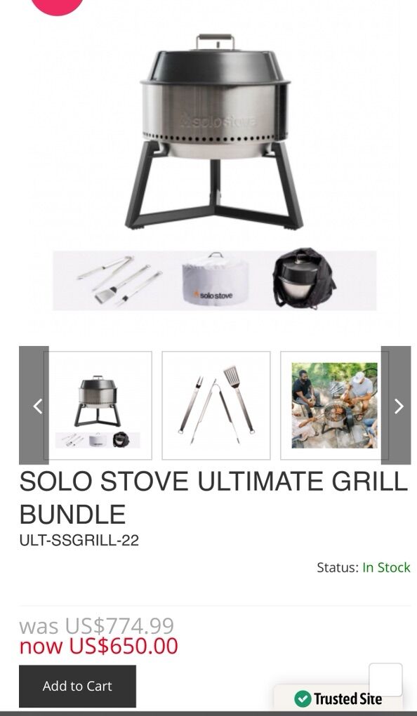 Solo Stove 22 Inch BBQ Grill SoloStove Barbecue
