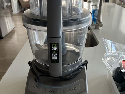 Cuisinart 12-Cup Food Processor with Multiple Work Bowls - Gray