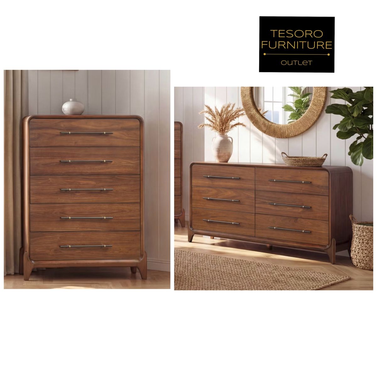 MCM DRESSER SET WE OFFER DELIVERY
