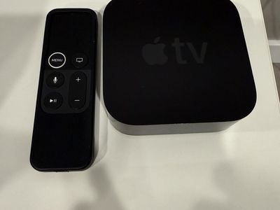 Apple TV 4K (Includes Siri Remote)