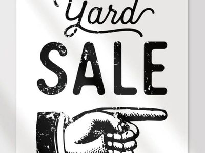 Yard Sale Happening Now!