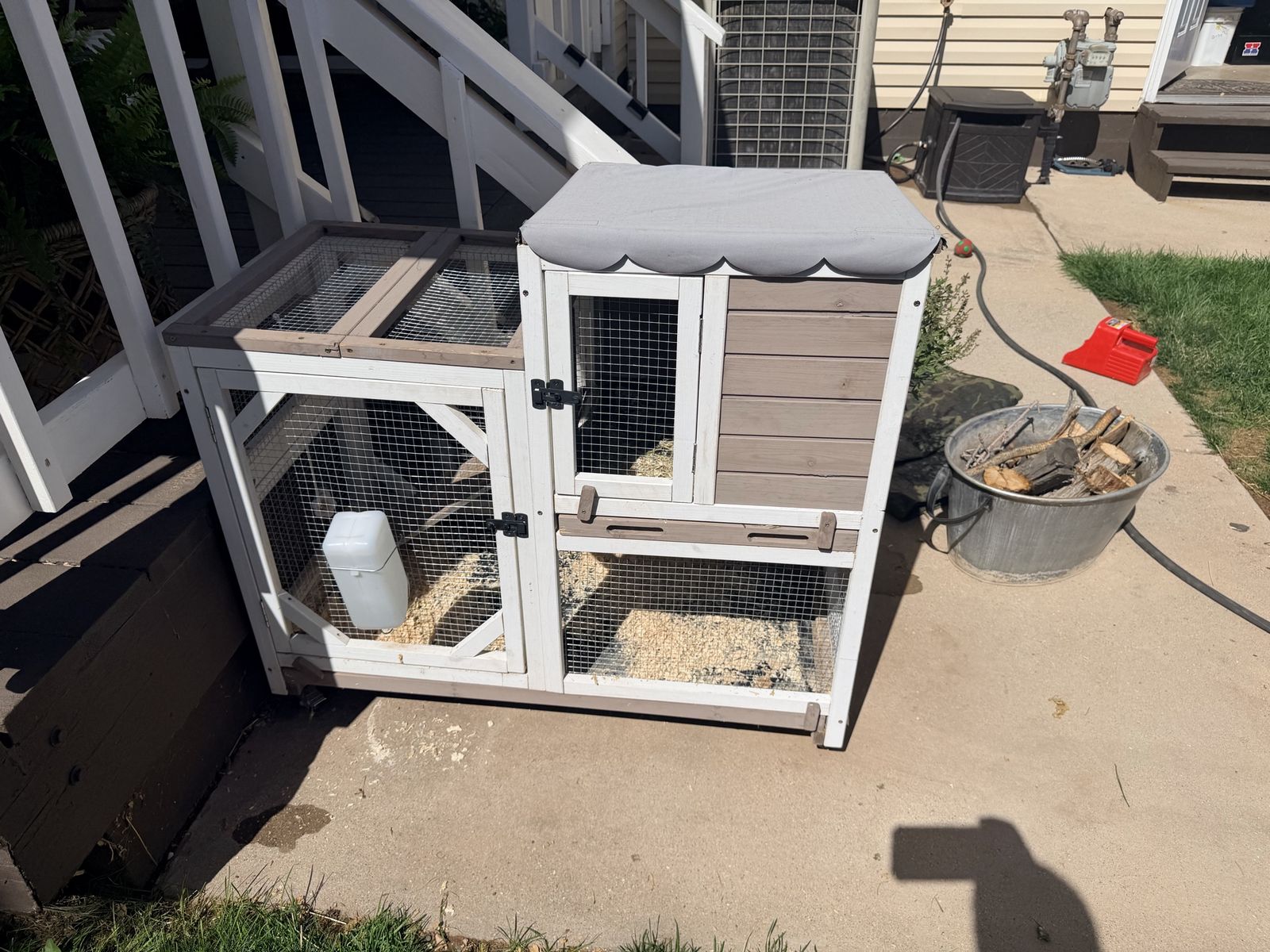 Holland lop / hutch and accessories