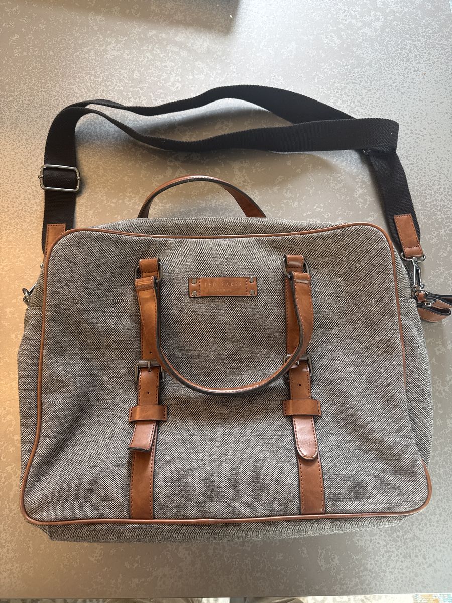 Ted Baker London Laptop Briefcase / Messenger Bag – Excellent Condition