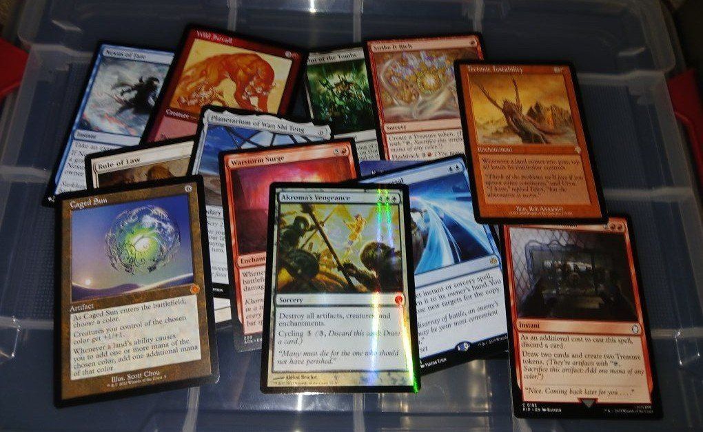 Assorted Magic the Gathering Cards