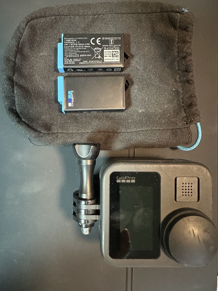 GoPro Max 360 Action Camera with 2 Batteries & Dual Battery Charger
