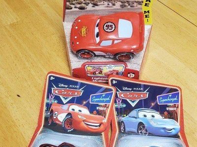 Disney Pixar Cars Diecast Toy Lot - Radiator Springs McQueen, Sally & Shake Me McQueen