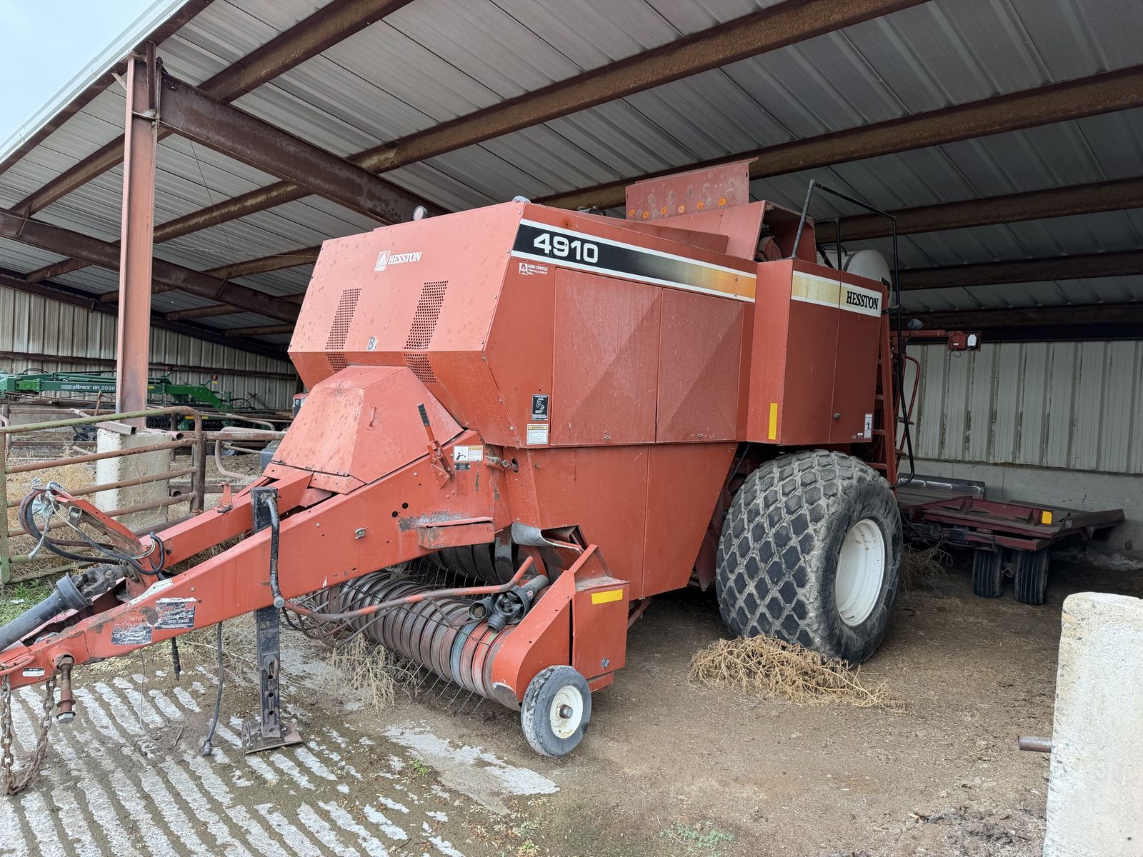 Hesston baler