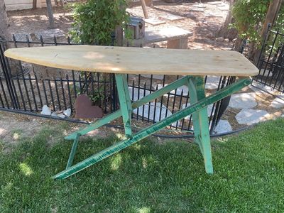Cool Old Wooden Ironing Board
