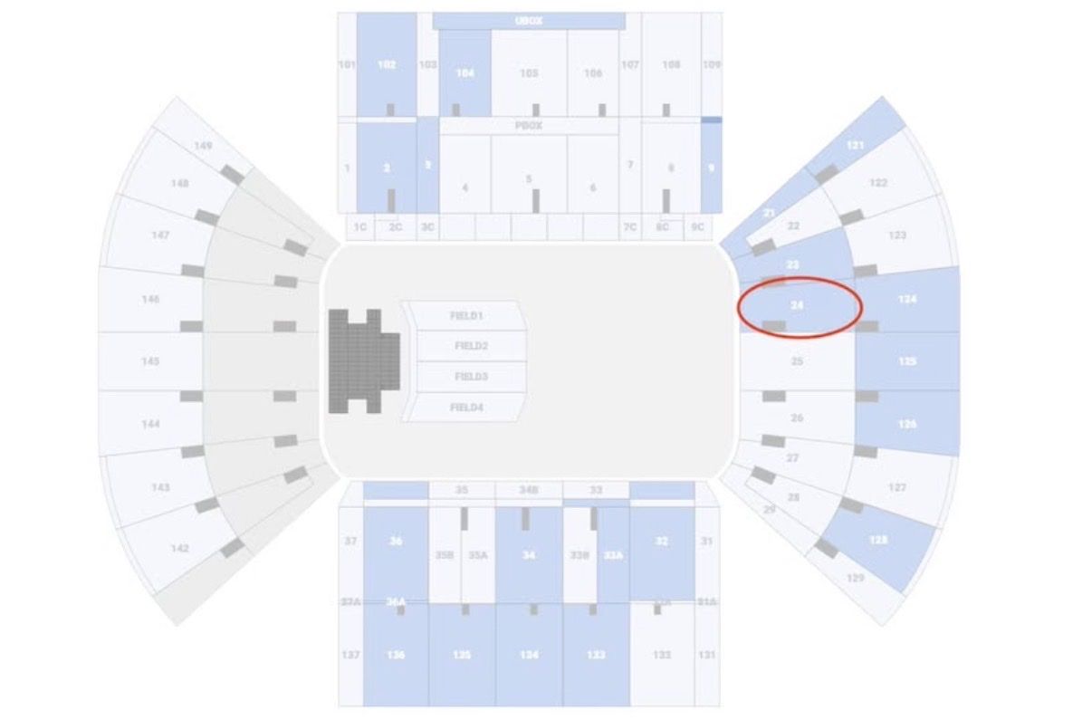 Concert Ticket(s) - Section 24, Row 27 or 29