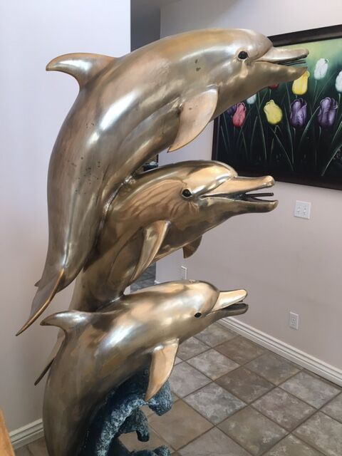 Dolphin, brass, ArgentumLM