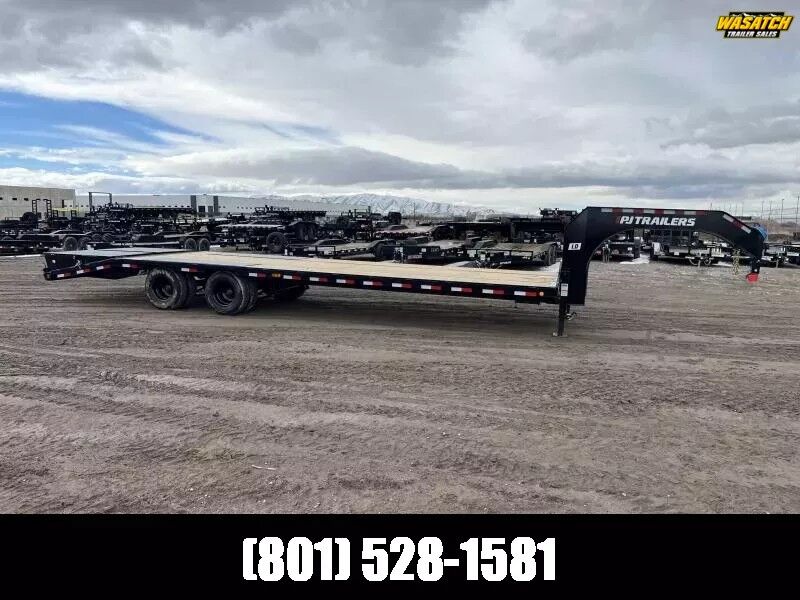 PJ Trailers 8.5x30 Low-Pro Flatdeck With Duals (LD) Flatbed Trailer