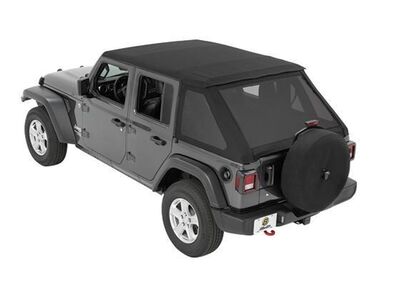 Bestop Trektop NX JL Jeep Wrangler Soft top 2018-2025 4 Door Jeep Wrangler Bestop 56863-17