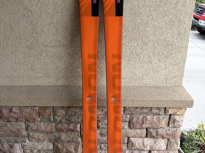 Salomon QST 106 Skis - 189cm Freeride Skis, Made in Austria, Orange