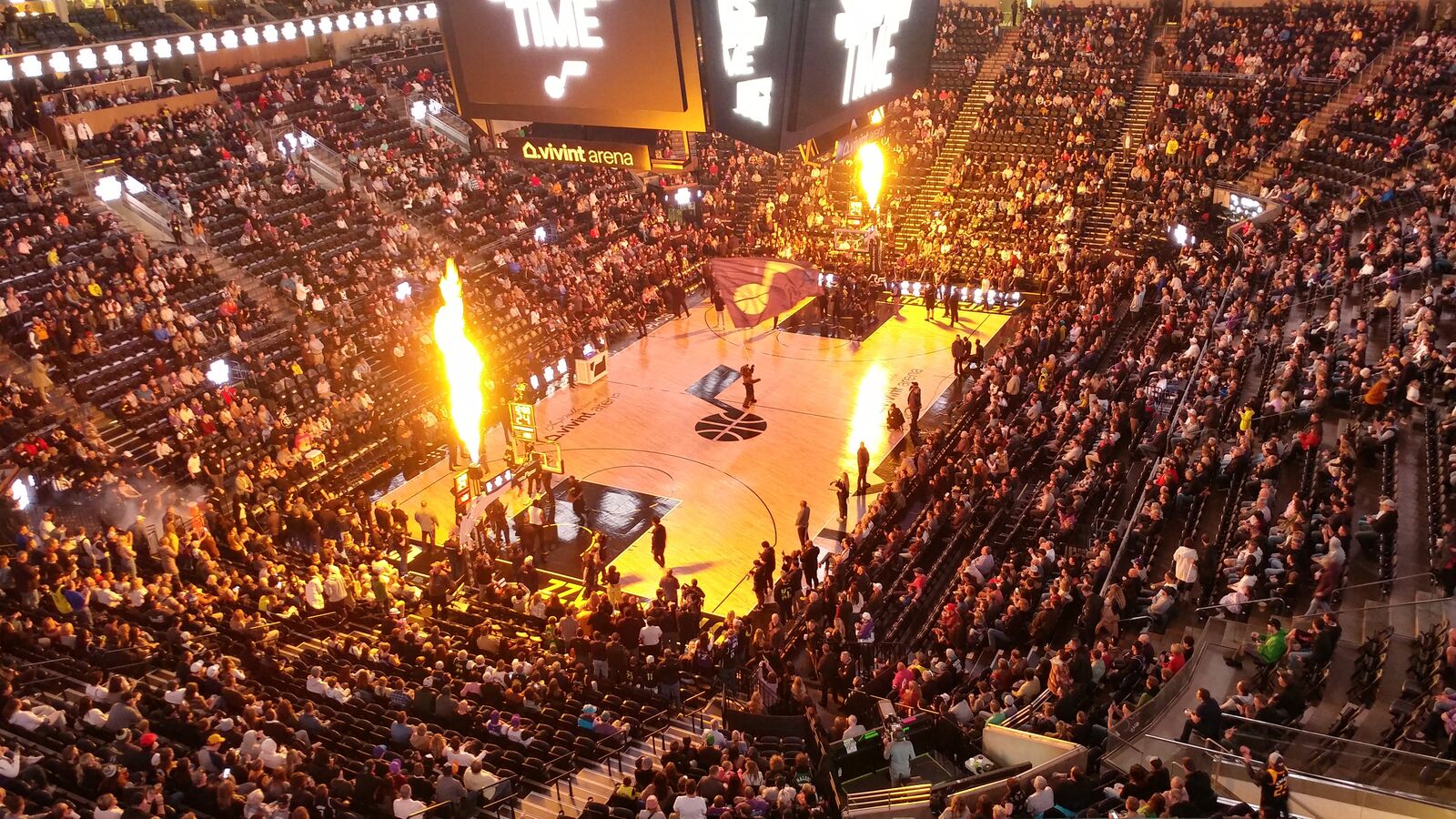 Jazz vs Warriors! Row 2 1-2. No Fees!