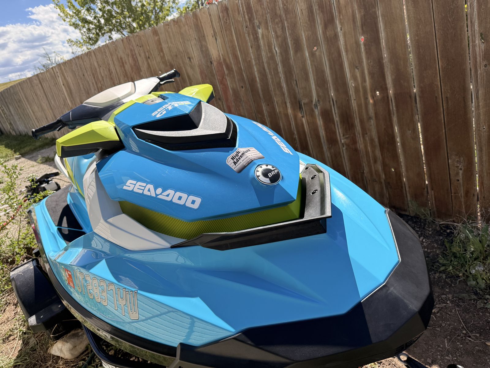 SEADOO GTI SE 155  2016 with trailer