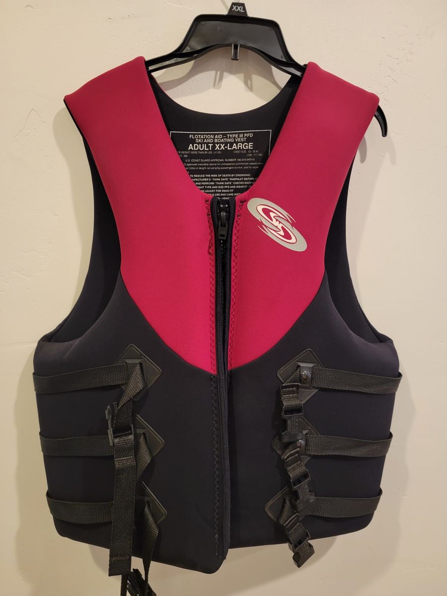 Skiwarm Adult XXL Life Vest - Flotation Aid Ski Boating Vest